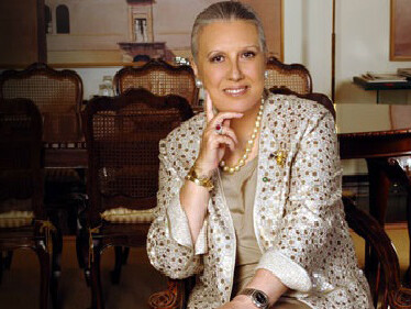 Un ritratto di Laura Biagiotti