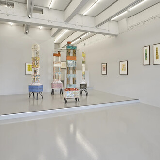 Mikkel Ørsted, Signs and echoes, exhibition view. Courtesy of V1 Gallery