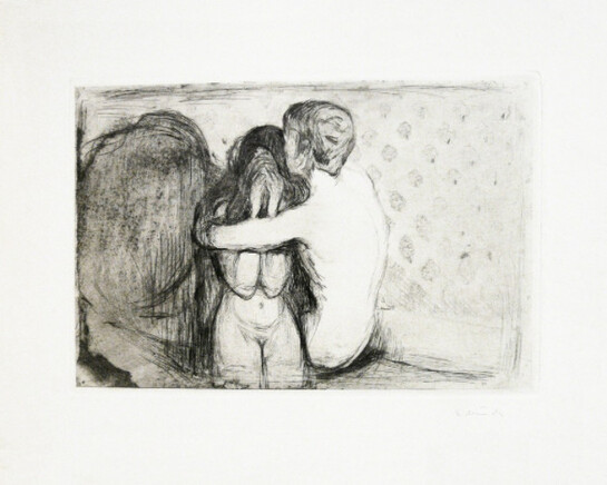 Edvard Munch, Trøst (Consolation), 1894. Courtesy of Modernism Inc.
