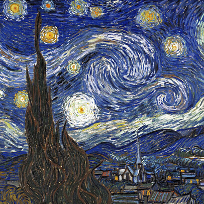 The Starry Night by Vincent Van Gogh