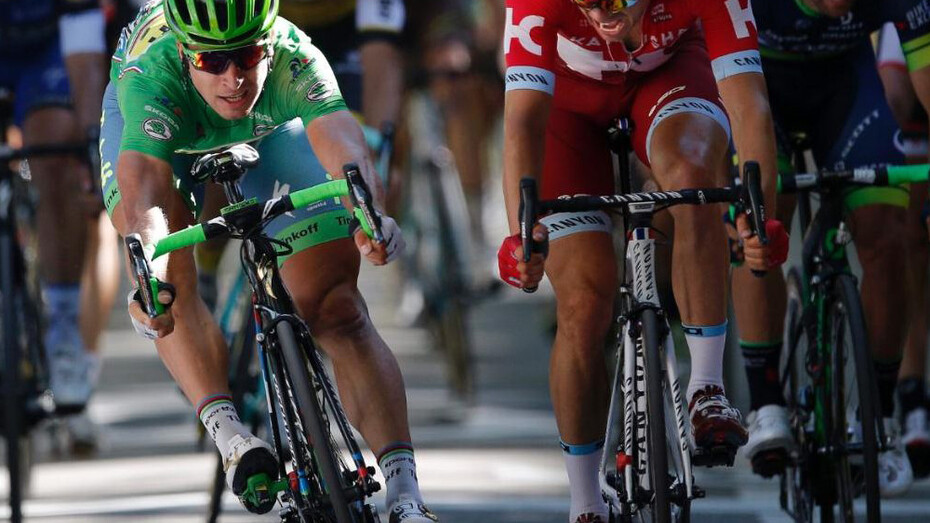 Peter Sagan durante la 16ma Tappa del Tour de France 2016