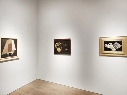 Marsden Hartley, exhibition view. Courtesy of Schoelkopf Gallery