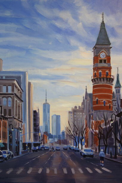 A touch of twilight (detail). Courtesy of Pleiades Gallery 