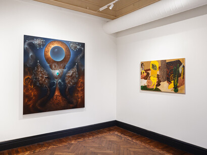 Various artists, A mysterious vision, exhibition view. Courtesy of Robilant+Voena