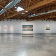 Anj Smith, The sequin-strewn night, exhibition view. Courtesy of Hauser & Wirth Gallery