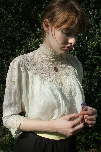Blusa victoriana