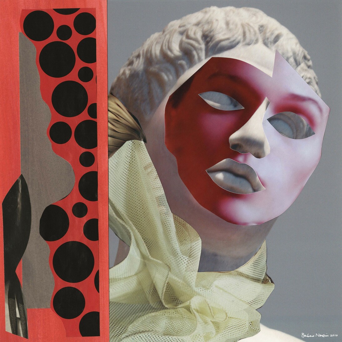 Barbara Nessim. Carnival Heat, from the series Chronicles of Beauty, 2010. Digital print on aluminum. Courtesy of the artist.