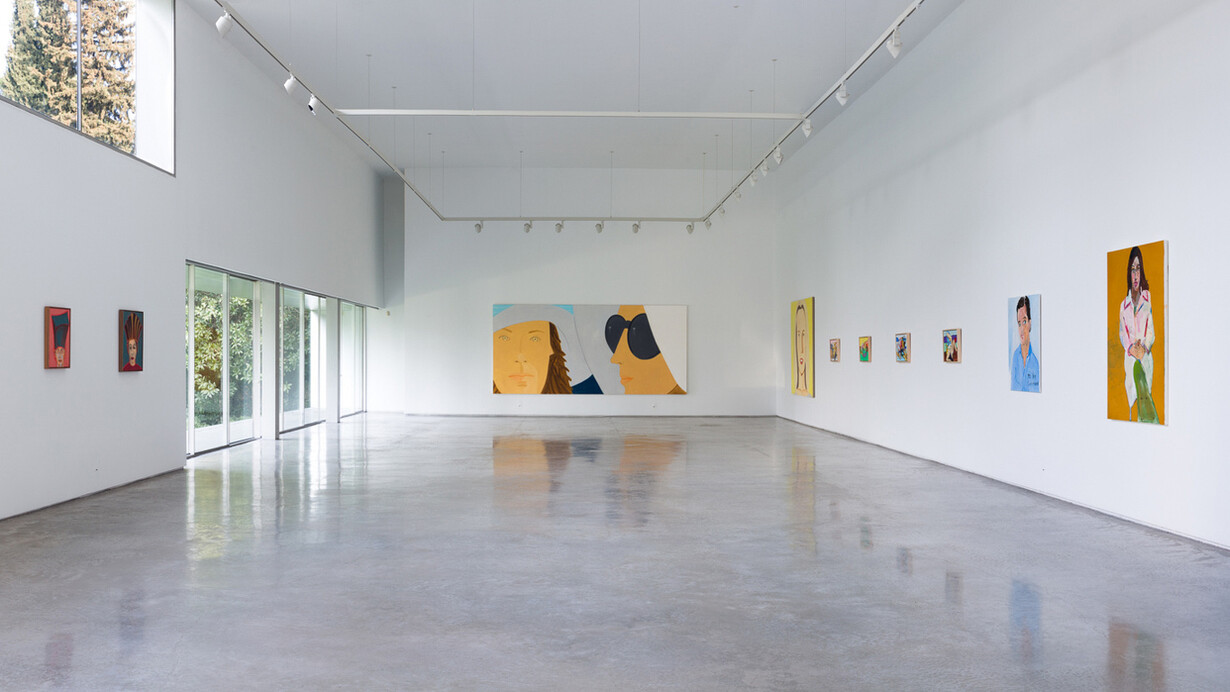 Various artists, The portrait, exhibition view. Courtesy of Lopez de la Serna Gallery