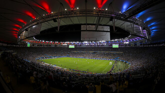 The final match of World Cup 2014 between Germany and Argentina 2014, Río de Janeiro, Brazil