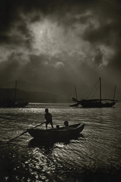 Richard Yee 趙羡藻, Sha Tin, Hong Kong (detail), 1966. Courtesy of Robert Klein Gallery 