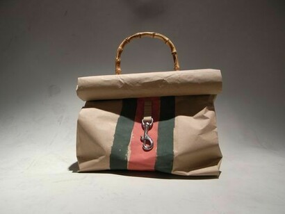Gucci paper bag