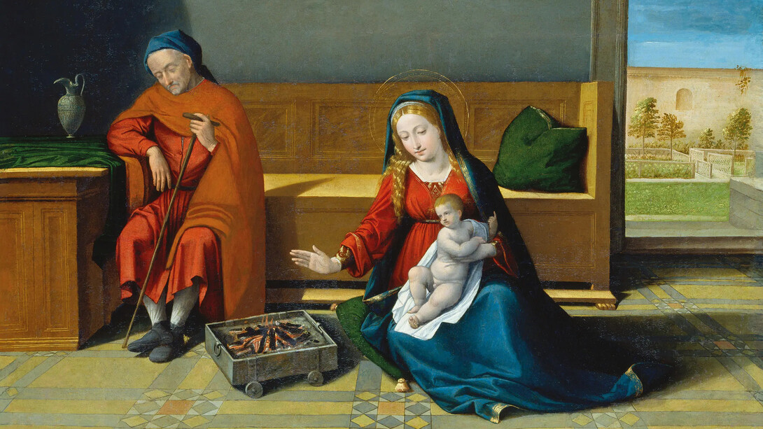 Benvenuto Tisi detto Garofalo, Sacra famiglia, c. 1525-30. Courtesy of Palazzo dei Diamanti