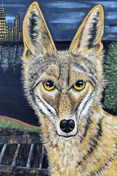 Mary Langston, Night shift (detail). Courtesy of Jackson Junge Gallery