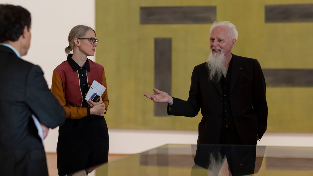 Helmut Federle. Courtesy of Kunstmuseum Basel