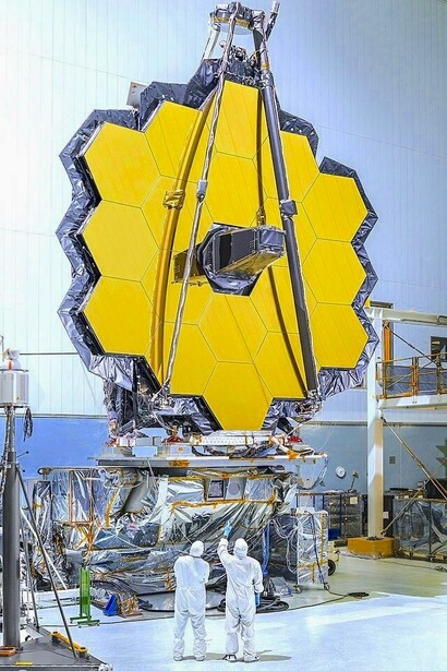 Os espelhos do telescópio espacial James Webb montam quebra-cabeças cósmicos 