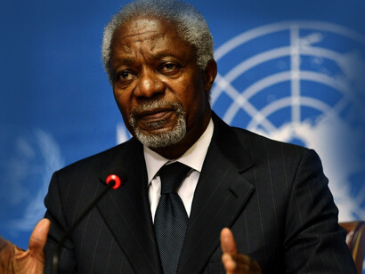 Kofi Annan, settimo segretario generale delle Nazioni Unite dal 1997 al 2006
