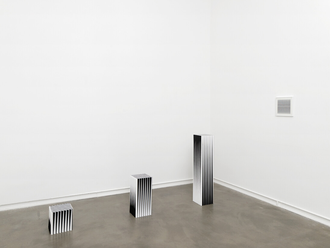 Francisco Sobrino, Exhibition view. Courtesy of Galerie Mitterrand
