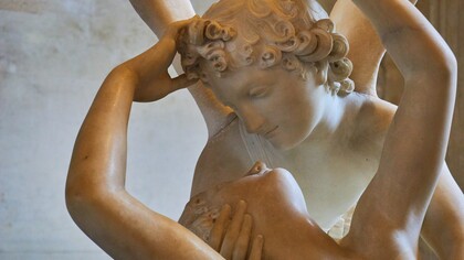 Antonio Canova, Amore e Psiche, particolare
