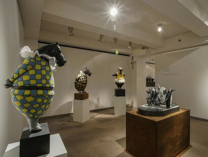 Bronze Creatures Great and Small, Exhibition view. Courtesy of Cavalier Galleries