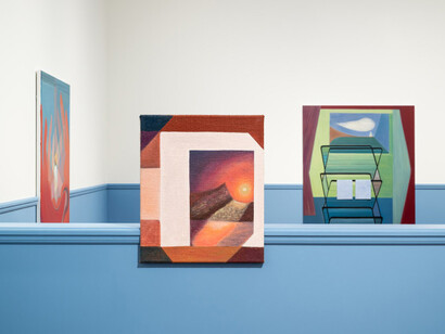 Imogen Taylor, From behind, exhibition view. Courtesy of Dunedin Public Art Gallery
