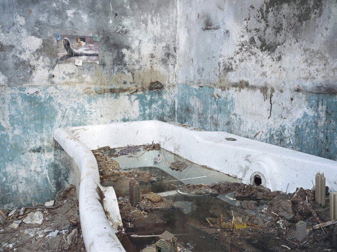 Jiang Pengyi, Unregistered City No.7, archival pigment print on cotton rag paper, 150x209cm, 2010
