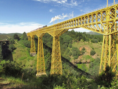 El viaducto del Malleco, Chile
