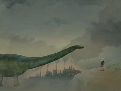 Ruth Ewan, The Beast at Collective in Edinburgh, (film still), 2022. Courtesy of the artist