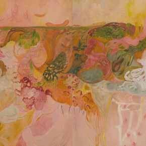 Soumya Netrabile, Cross-section of a mountain (detail), 2025. Courtesy of Union Pacific 