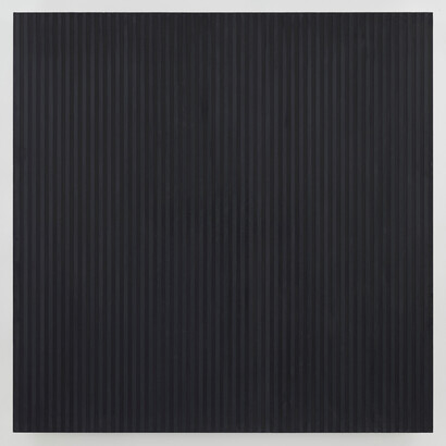 Michael Scott, Untitled #100, 2013, Enamel on aluminum, 63 x 63 inches