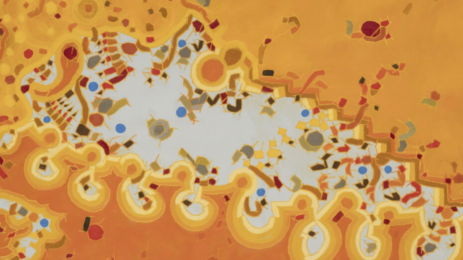 Lee Mullican. Courtesy of James Cohan Gallery