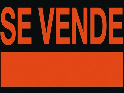 Cartel de "Se vende"