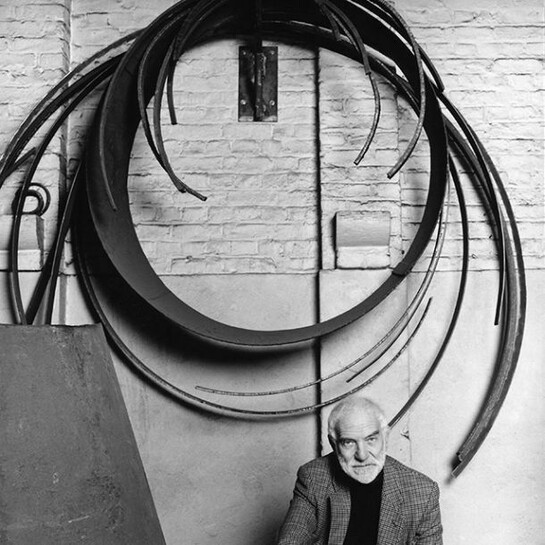 Nicholas Sinclair, Sir Anthony Caro, 1992, photographic print on paper, Photograph © Nicholas Sinclair