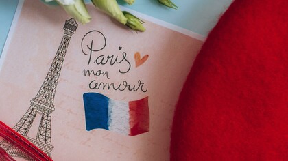 Imagem da Torre Eiffel, símbolo da França