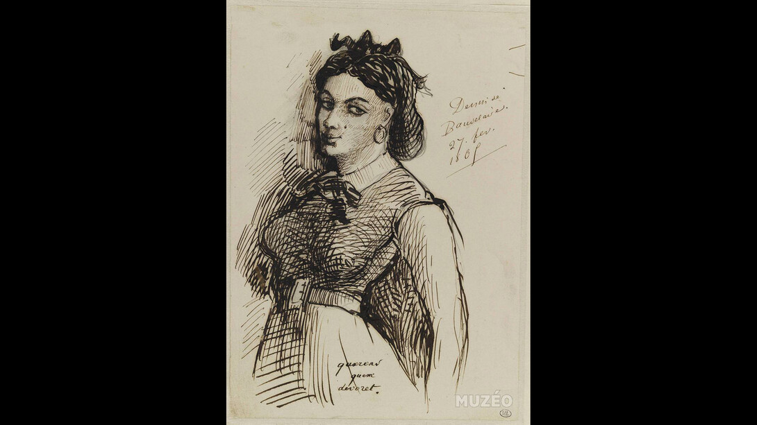 Charles Baudelaire
Ritratto di Jeanne Duval
© RMN-Grand Palais (musée d’Orsay) / Jean-Gilles Berizzi