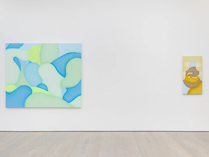 Deborah Segun, A moment to myself, exhibition view. Courtesy of Beers