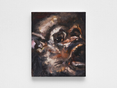 Sara Knowland, Smaller mouth, 2023, oil on canvas. Courtesy the artist and Carlye Packer, LA