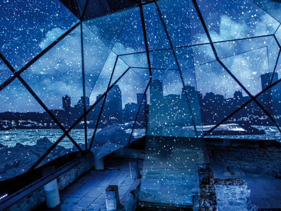 Multimedia Show. Courtesy of Pointe-à-Callière