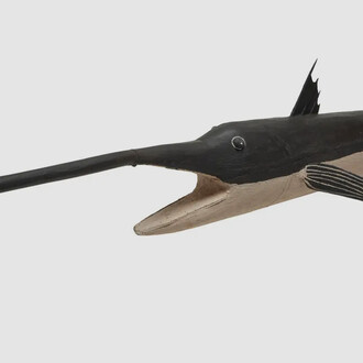 Mäṉa and bäru. The sea country of Guykuḏa Munuŋgurr, artwork in exhibition. Courtesy of the Australian National Maritime Museum