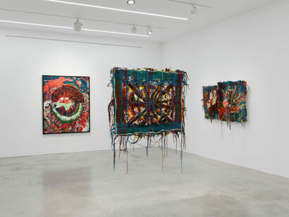 Sagarika Sundaram, Release, exhibition view. Courtesy of Alison Jacques Gallery