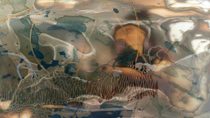 Deep to Deep. Courtesy of Massey Lyuben Gallery