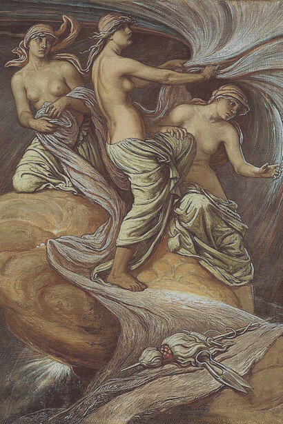 O destino se reunindo nas estrelas, Elihu Vedder