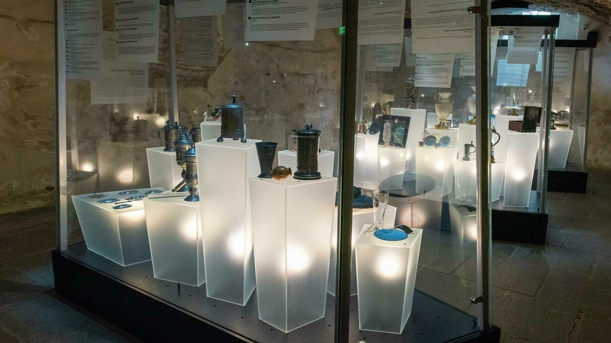 Chamber of legends, exhibition view. Courtesy of Estonian History Museum