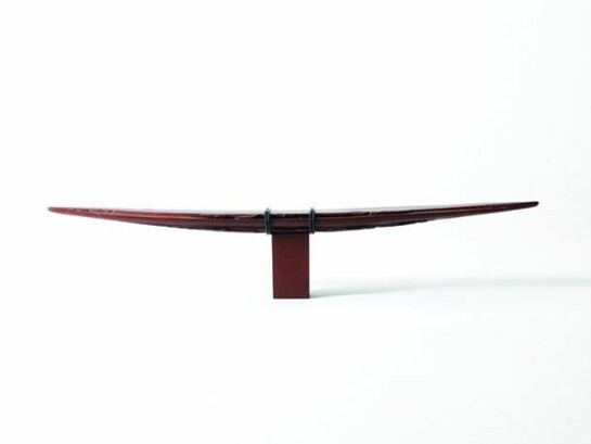 Resting Line, Ann Christopher RA, Bronze and neoprene, Edition of 9