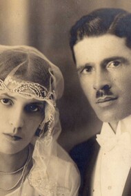 Pasko Hilje y Carmen Quirós, el día de su boda. Foto: Archivo familiar