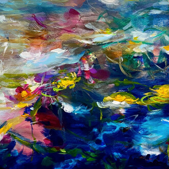 Aika I, Jennifer JL Jones, 24 x 50, 2022