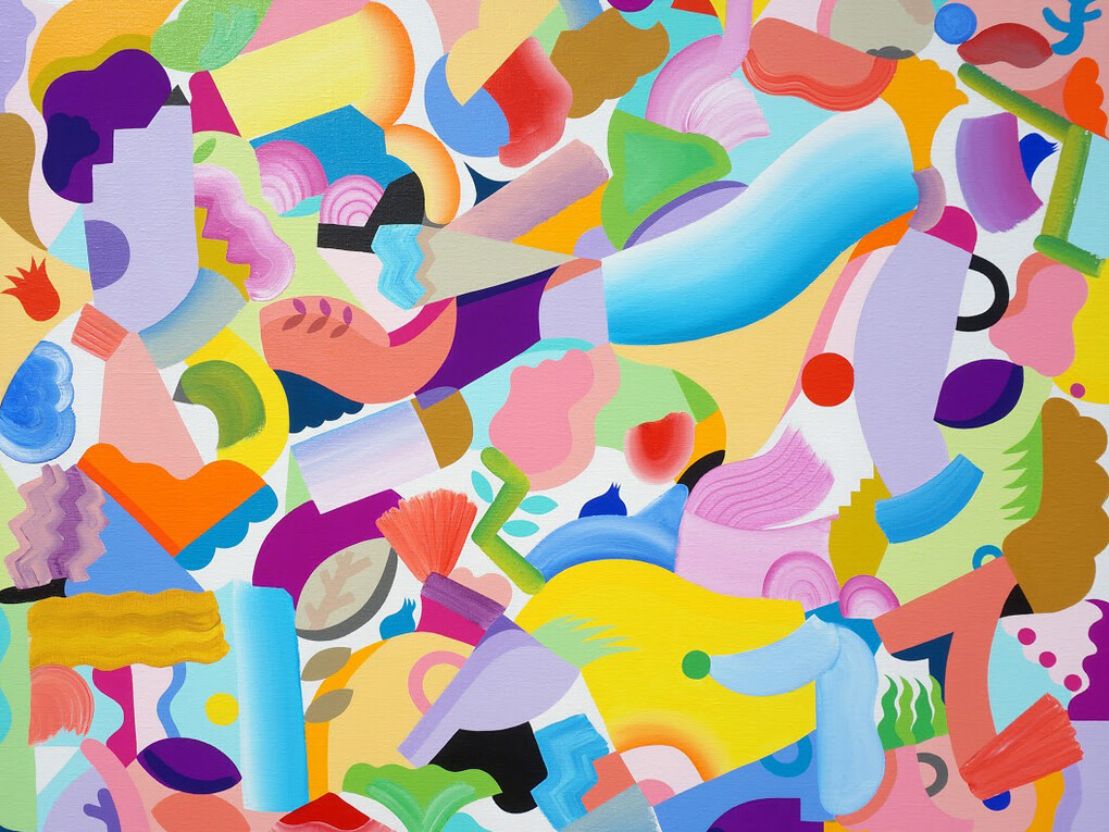  Mina Hamada, 100 x 81 cm