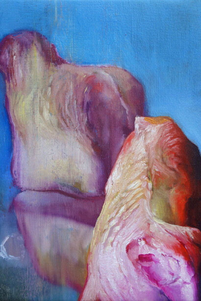 Maude Maris
Ovis, 2021
Huile sur toile
22 x 16 cm
(8 21/32 x 6 5/16 in)