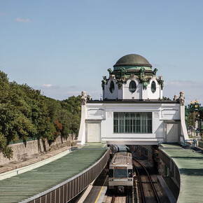 Otto Wagner, Hofpavillon Hietzing, exhibition view. Courtesy of Musa Museum