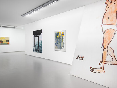 Various artists, Don’t go near the water, exhibition view. Courtesy of Galerie Bernd Kugler