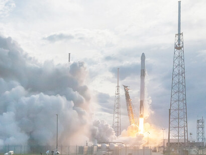 The launch of the 14th SpaceX Resupply Mission to the International Space Station, United States